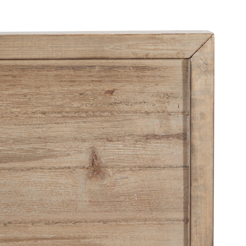 Brown Wood Mountain Geometric Wall Decor K6267