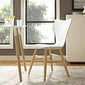White Wood Dining Chair B3482