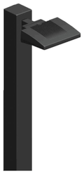 LED Area Light 26W Cool with Square Pole Mount Adaptor Bronze and 277V Photocell F717