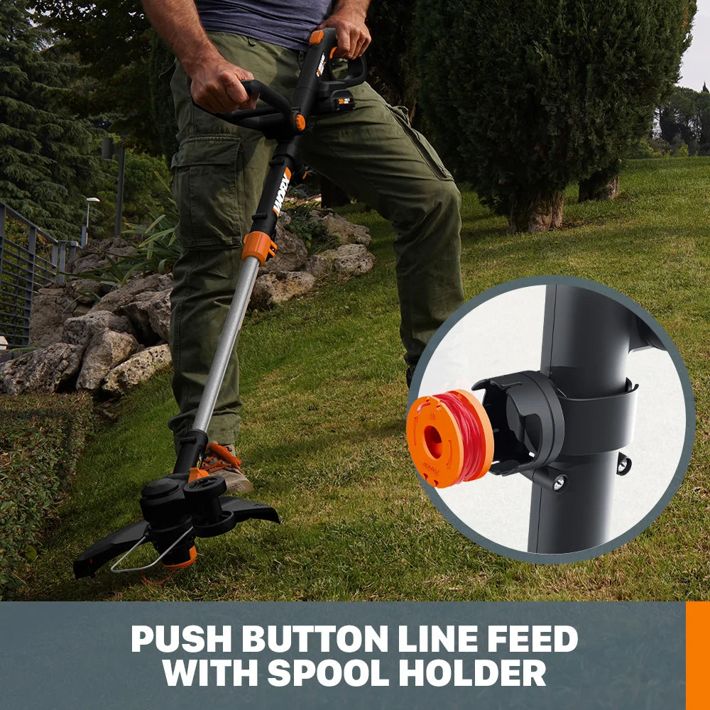 20V Cordless String Trimmer & Leaf Blower Combo Kit H383464