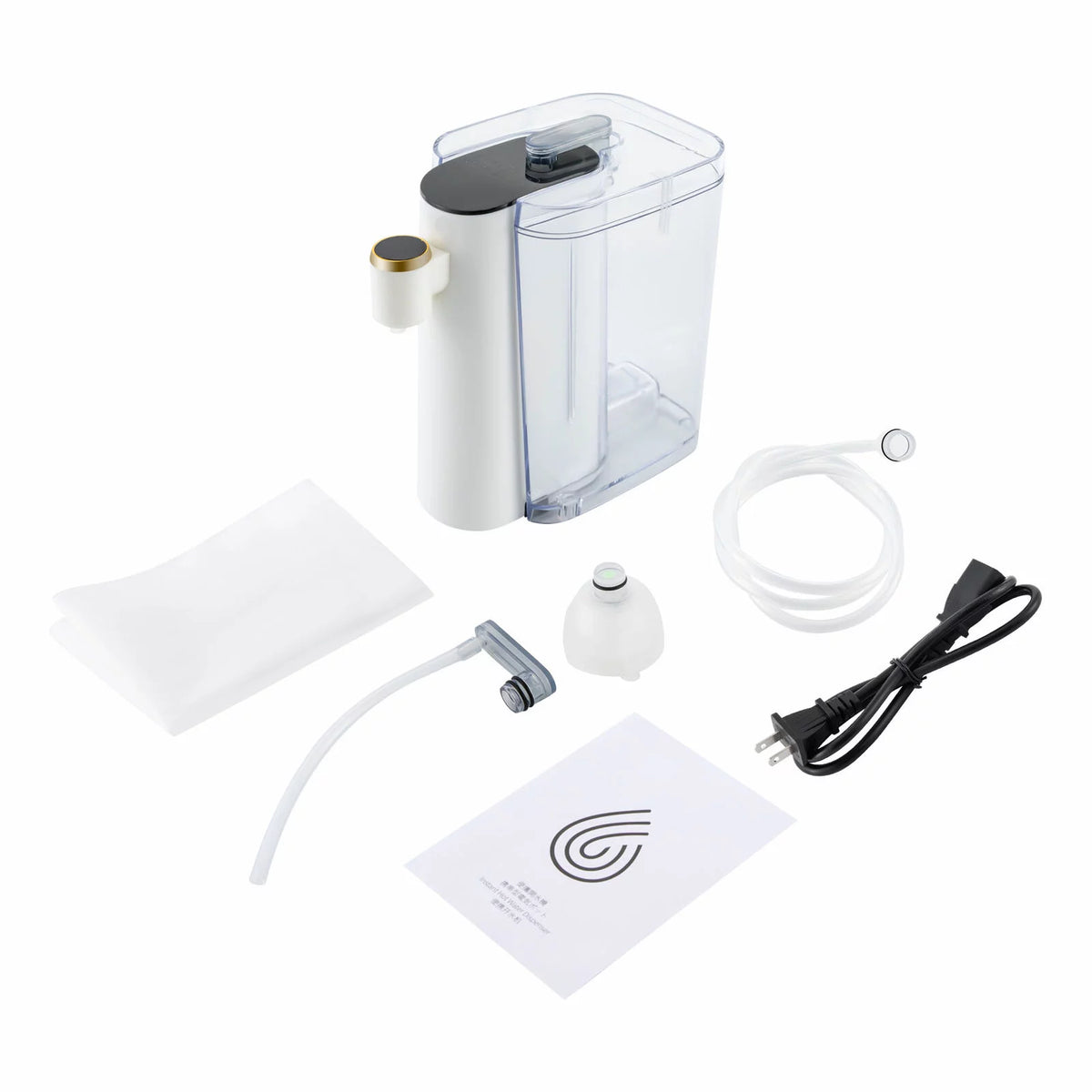 1200ml Portable Instant Hot Water Dispenser with LCD Touch Panel B236053