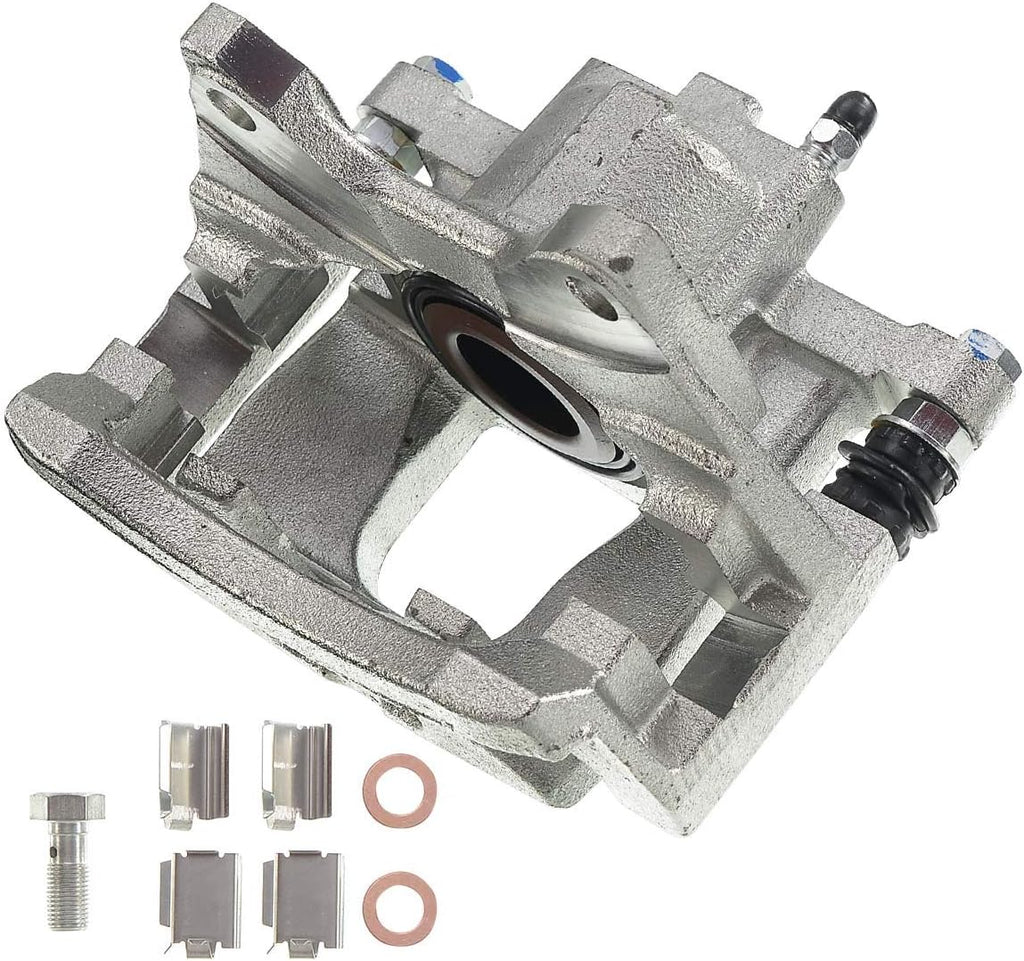 Disc Brake Caliper Assembly with Bracket Rear Side 2-PC F812189