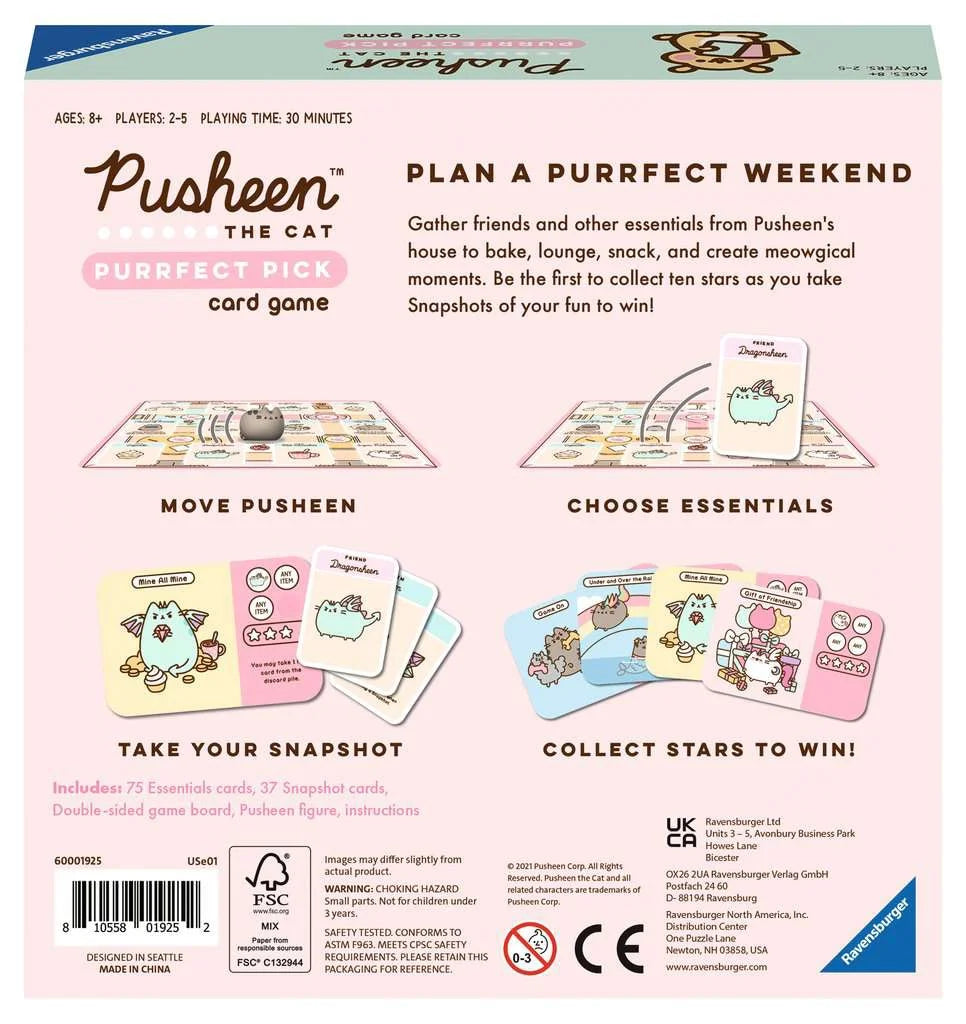 Pusheen Purrfect Pick Board Game Z937055