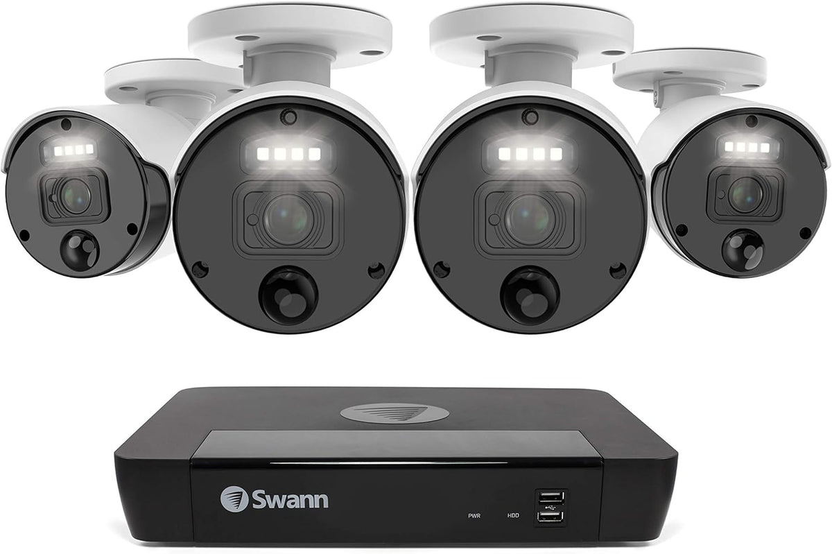 10 Camera 16 Channels POE NVR 4K Wired Security Camera System V77285