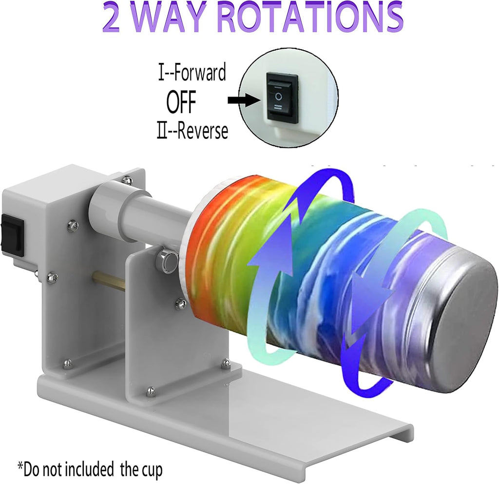 2 Ways Rotation Cup Turner Tumbler I9239