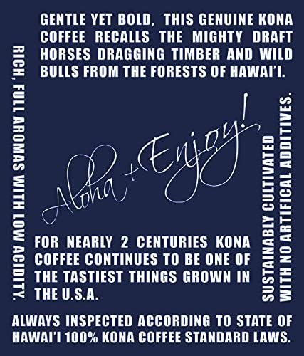 100% Kona Coffee Medium Roast Single Serve Pods H5909