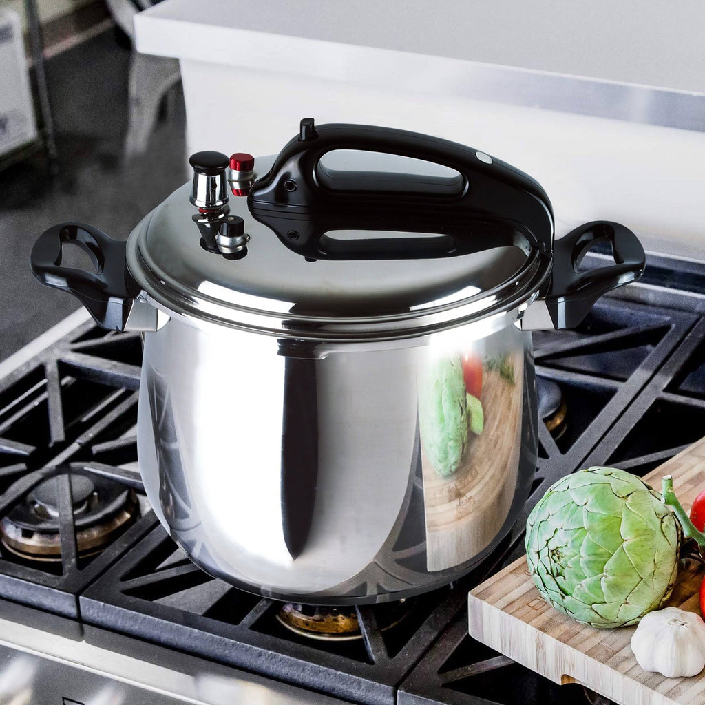 Stainless Steel 9.5 Quart Pressure Cooker K44007