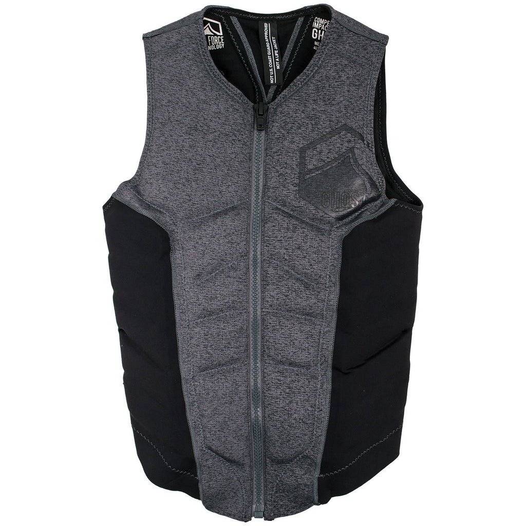 Heather Black Comp Vest Y8799