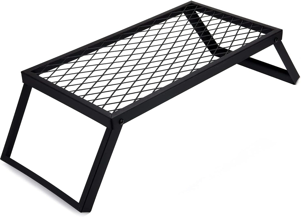 Folding Portable Over Fire Camp Grill Grate V98518