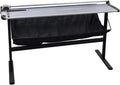 51 Rotary Paper Trimmer with Stand and Fabric Catch Tray, 10 Sheet Capacity H2035