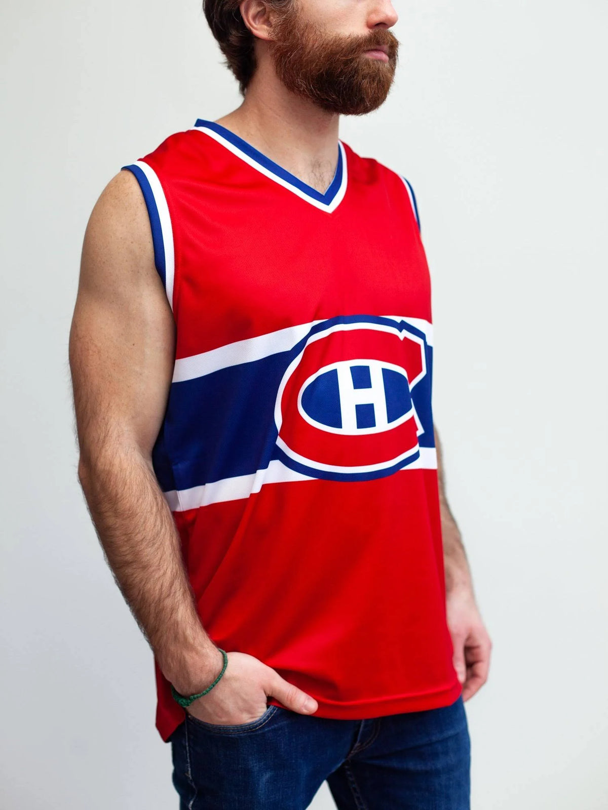 Hockey Tank XXXL Red Polyester O63387