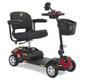 Red 4-Wheel Compact Mobility Scooter P75289
