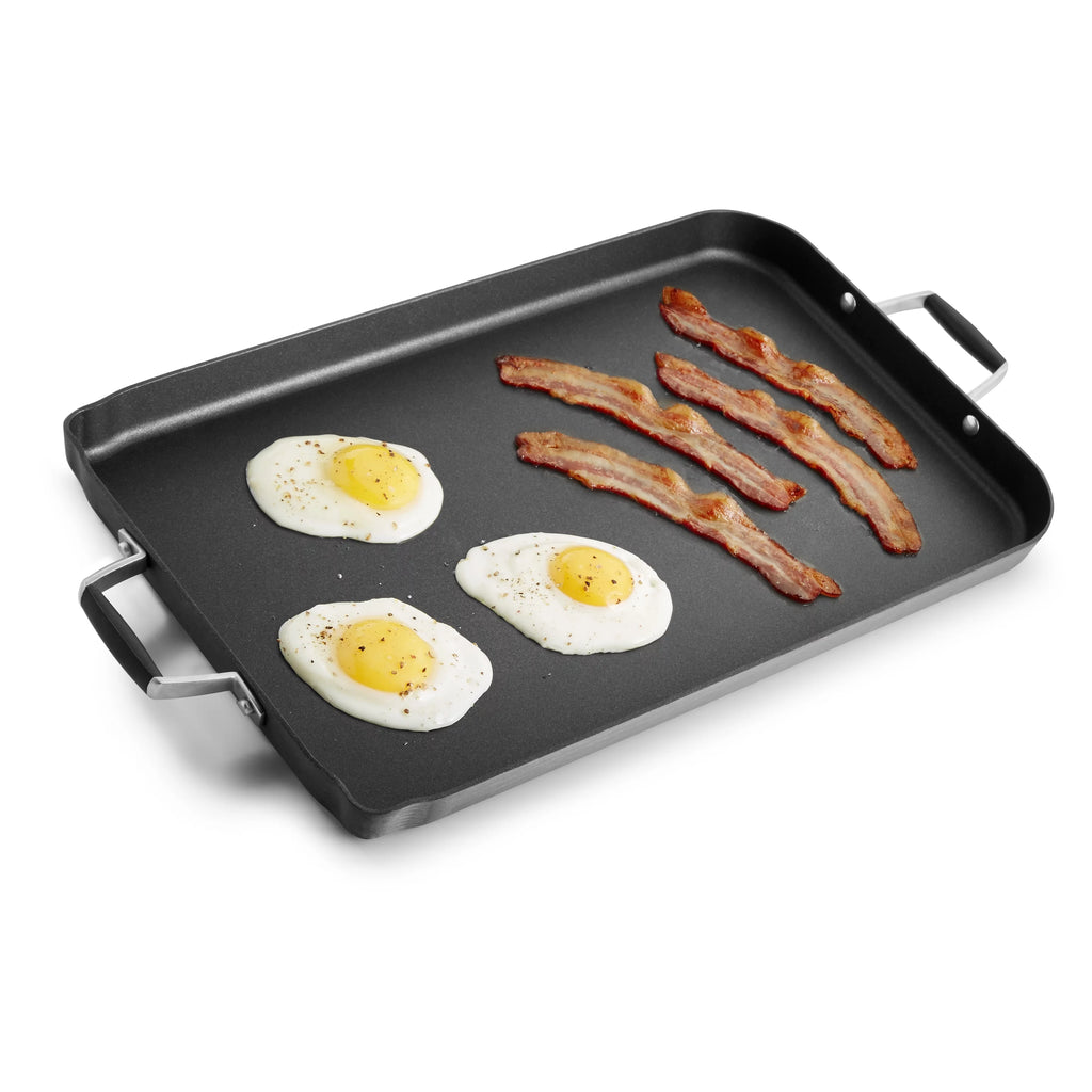 Hard-Anodized Nonstick Double Griddle P679023