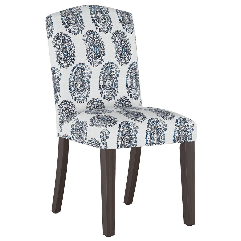 Navy Paisley Dining Chair K198