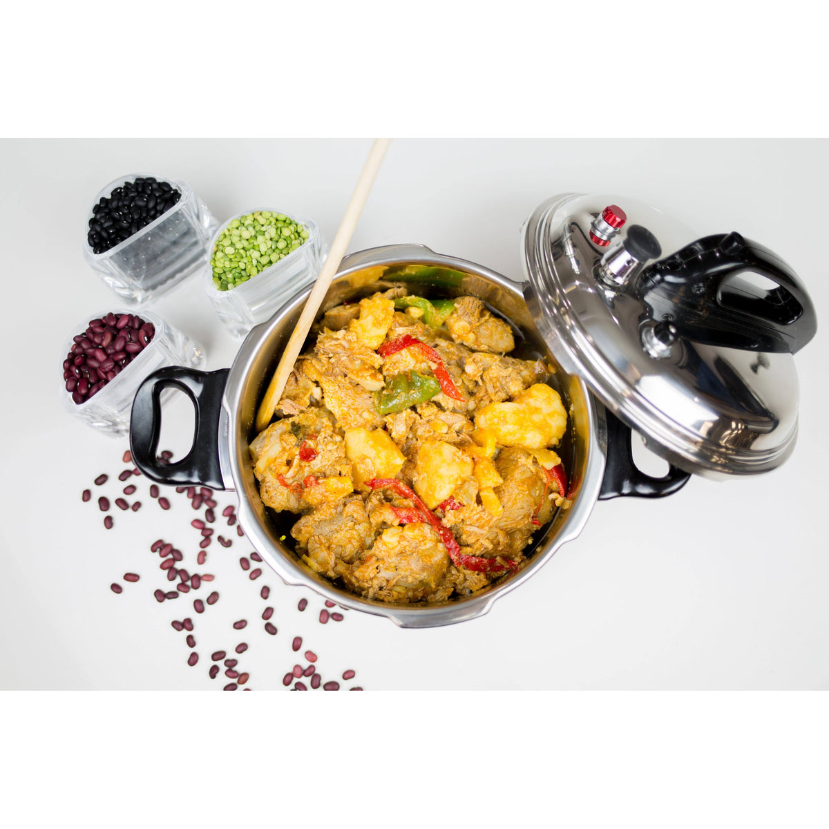 Stainless Steel 9.5 Quart Pressure Cooker K44007