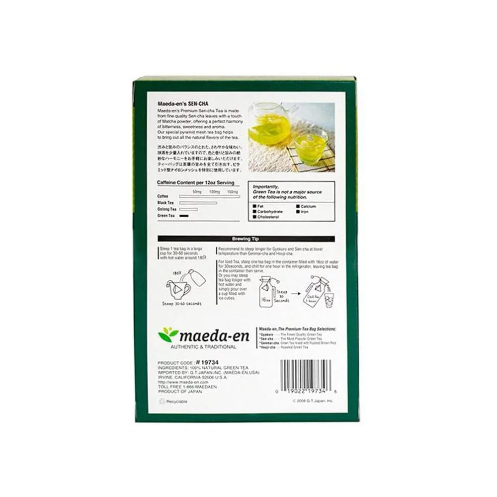 40 Tea Bags Sen-cha Green Tea J41936