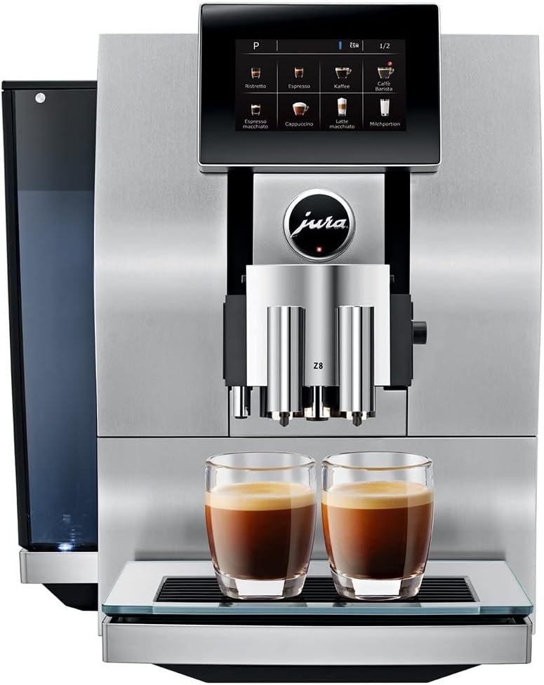 Aluminum Automatic Espresso & Cappuccino Machine with Touch screen Z98347