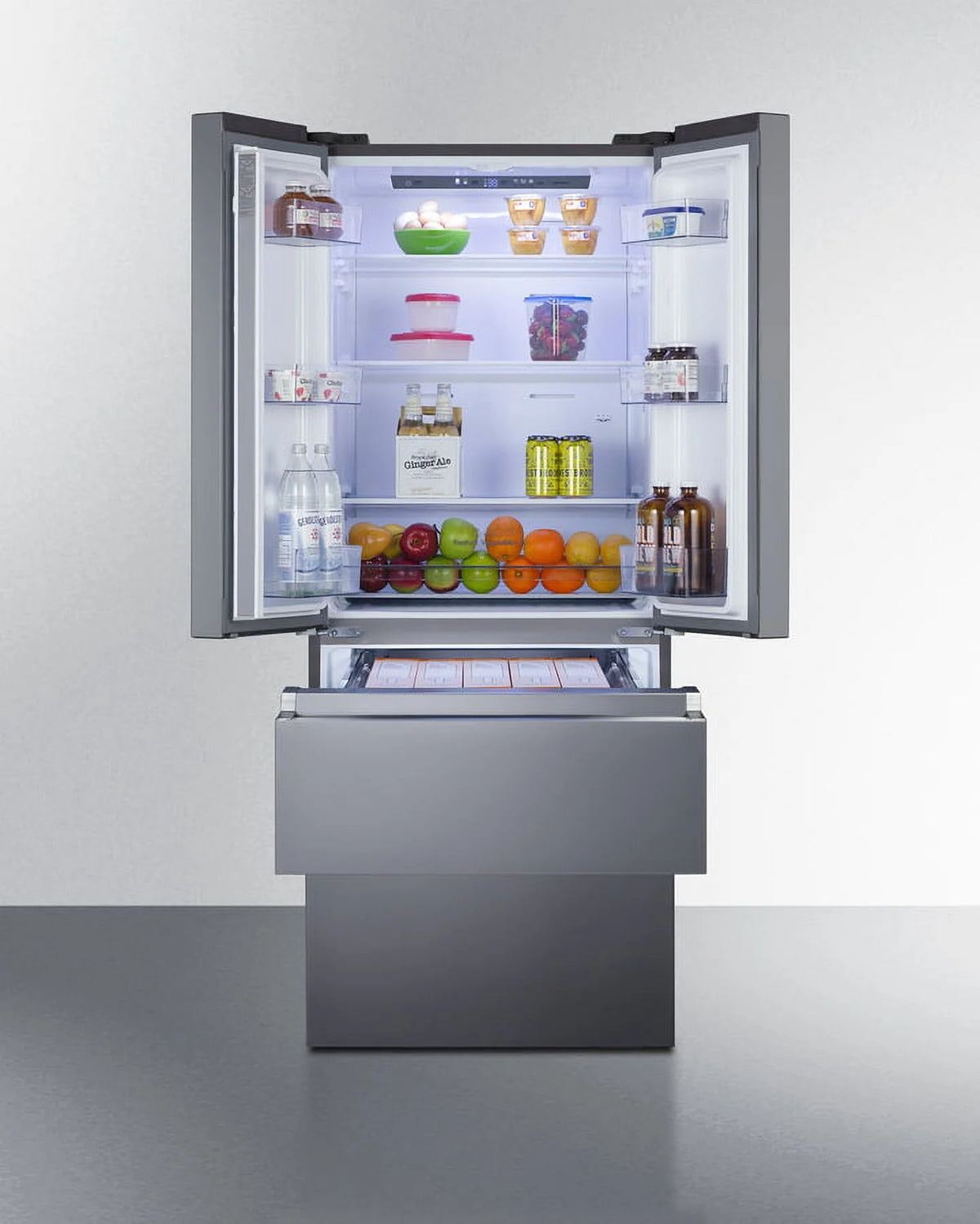 27.5" Wide French Door Refrigerator-Freezer X87090