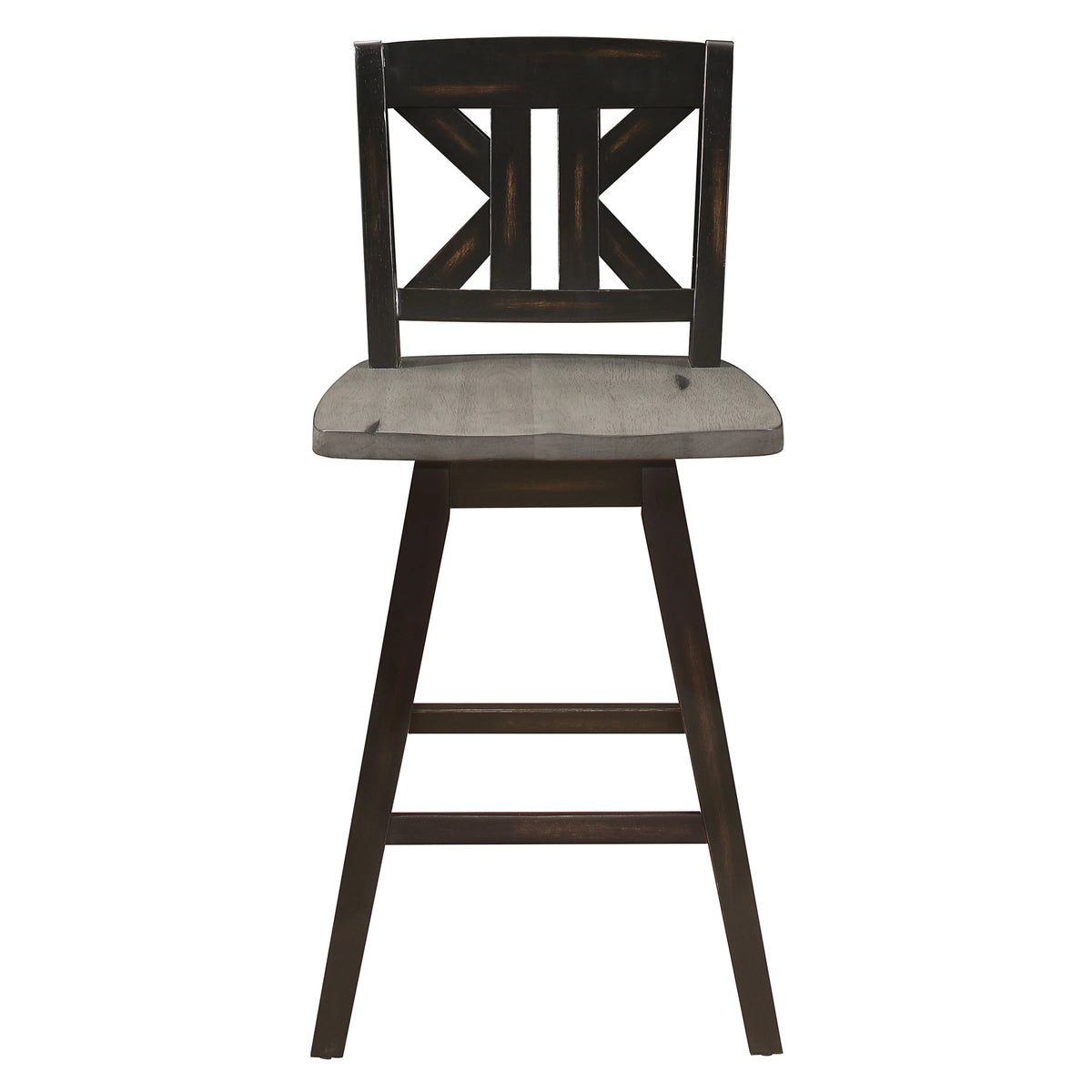 Black Sand-Through Swivel Counter Stool L61544