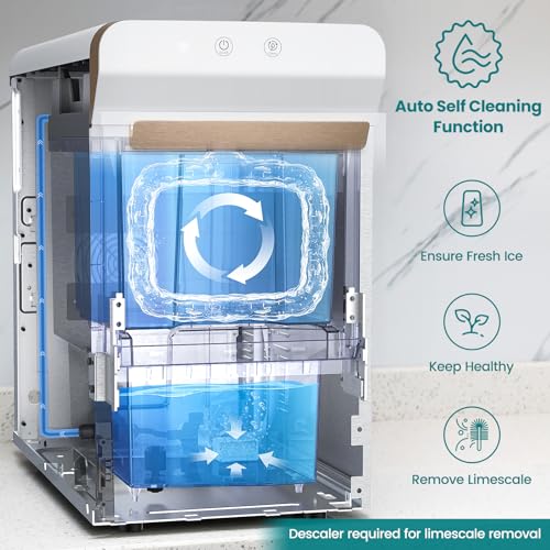 White Countertop Nugget Ice Maker U6067