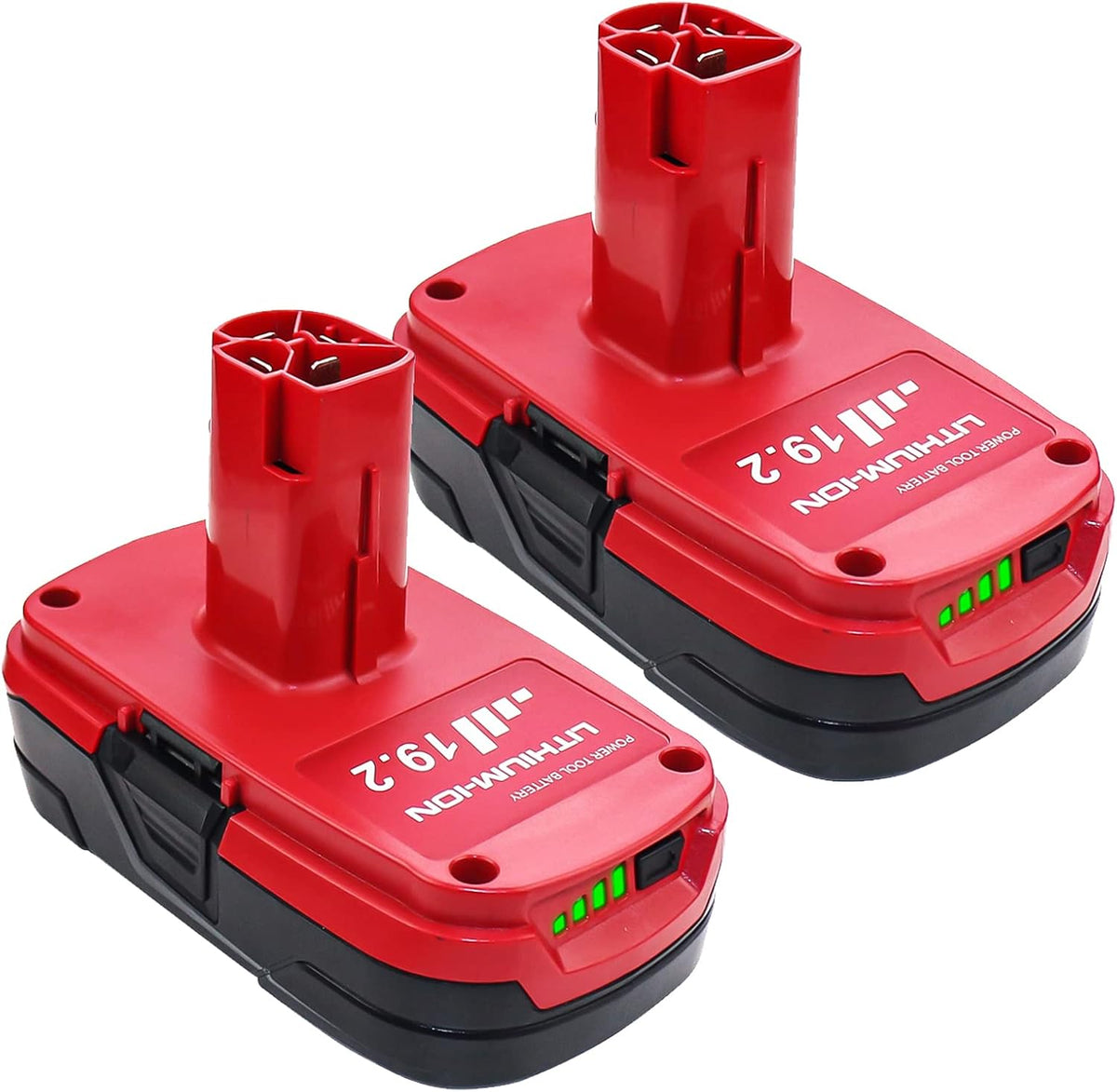 2 Packs 3.0Ah 19.2 Volt Lithium ion Battery Z33716