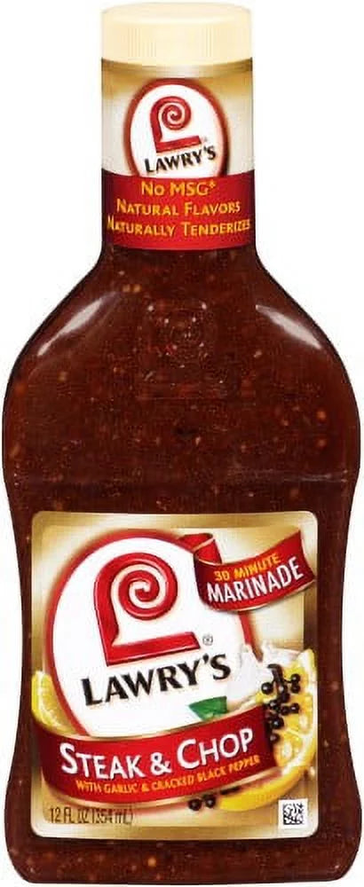 12 Fl Oz Steak & Chop Marinade (Pack of 3) Y591