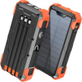 42800mAh Solar Charger Power Bank Portable Battery Pack J93463