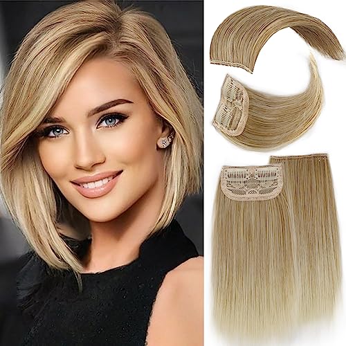 Dark Brown 4 Pcs Hair Toppers with Clips G155422
