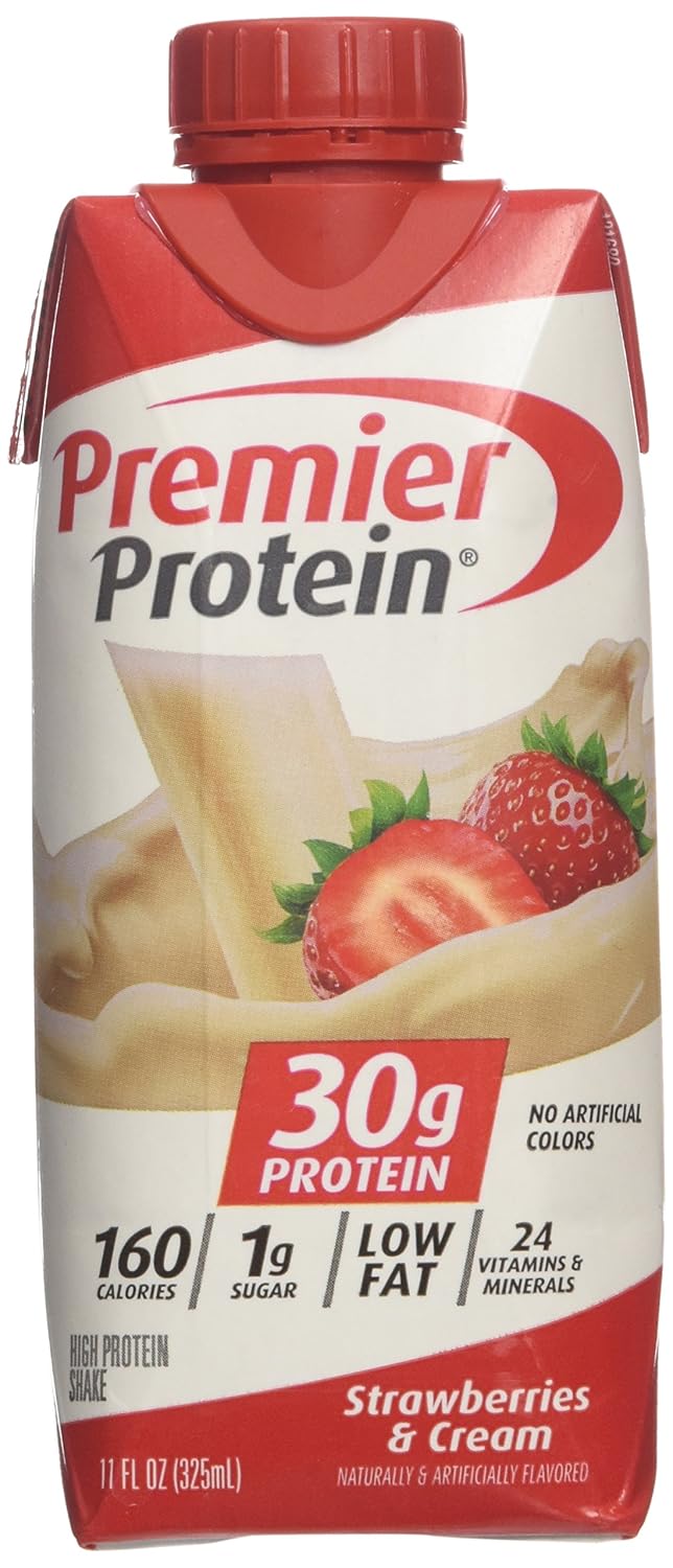 Strawberry Cream High Protein Shake, 11 Fl. Oz., 12 Pack E49135