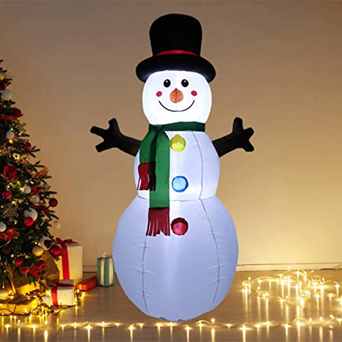 5 FT Inflatable Snowman with LED Lights X769