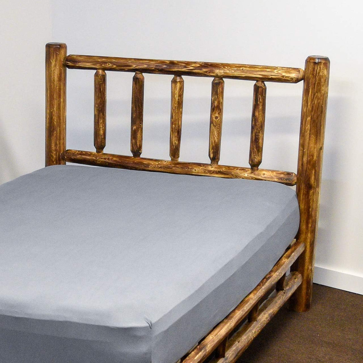 Queen Solid Wood Platform Bed B5488