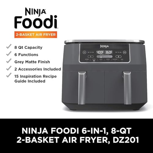 8 Quart DualZone Air Fryer F990