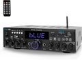 200 Watt Multi-Channel Wireless Bluetooth Home Stereo Amplifier W400