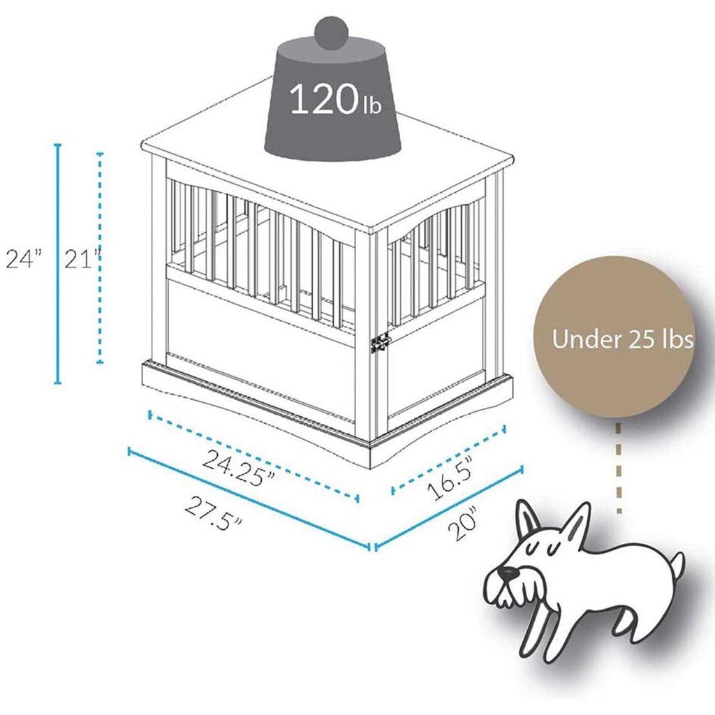End Table Pet Crate Y21836