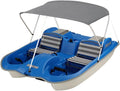 Blue 5 Seat Pedal Boat with Canopy C405023