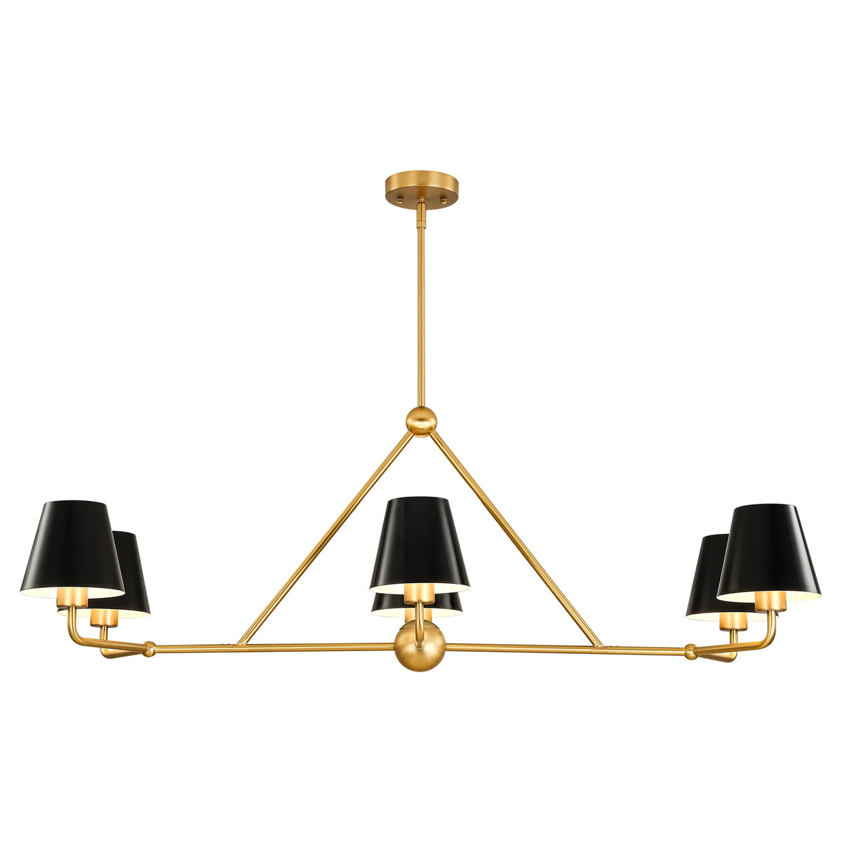 6-Light Linear Kitchen Island Pendant F82120