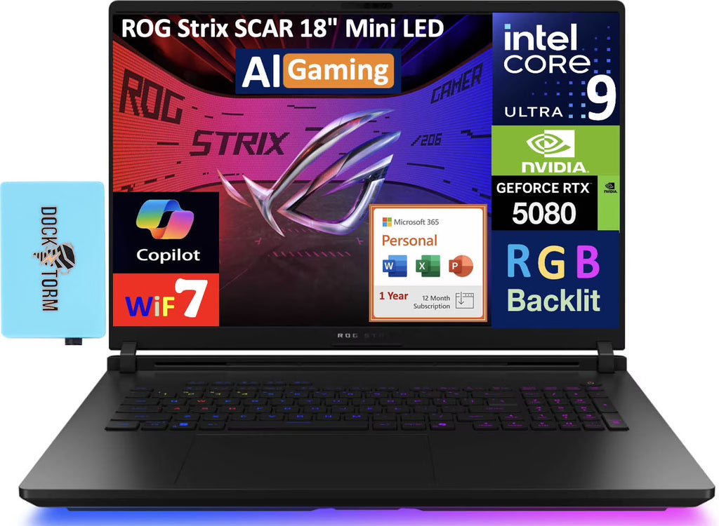 18in 240Hz Mini LED WQXGA Display Gaming Laptop Y909421