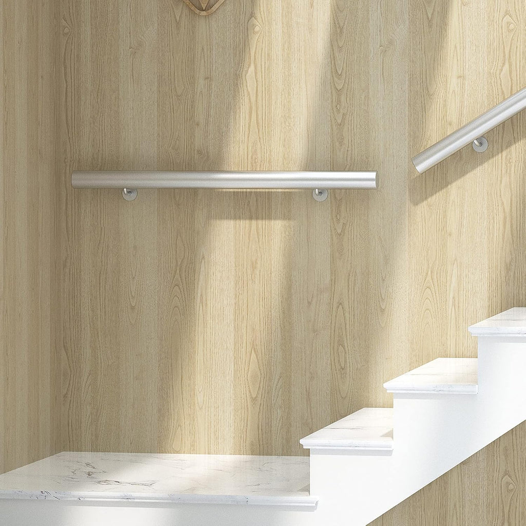 Brushed Stainless Steel Wall Mounted Stair Handrail T849