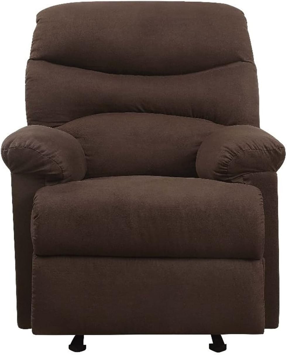 Chocolate Upholstered Motion Recliner A488666