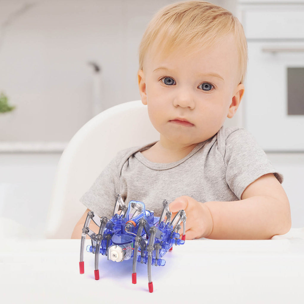 Electric Spider Robot DIY Assembly Toy P544