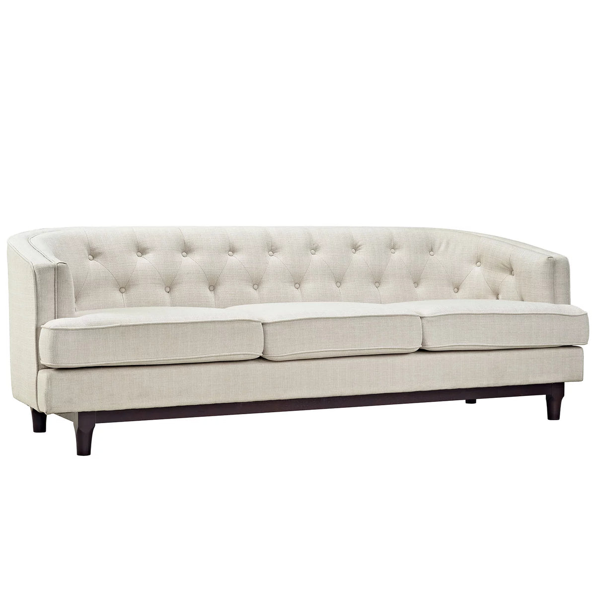 Beige Fabric Sofa Set of Three Z80120