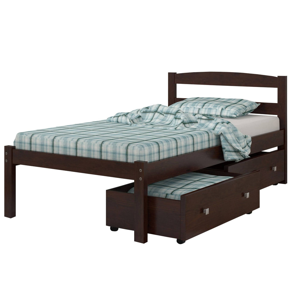 Full Bed with Storage Drawers L293548