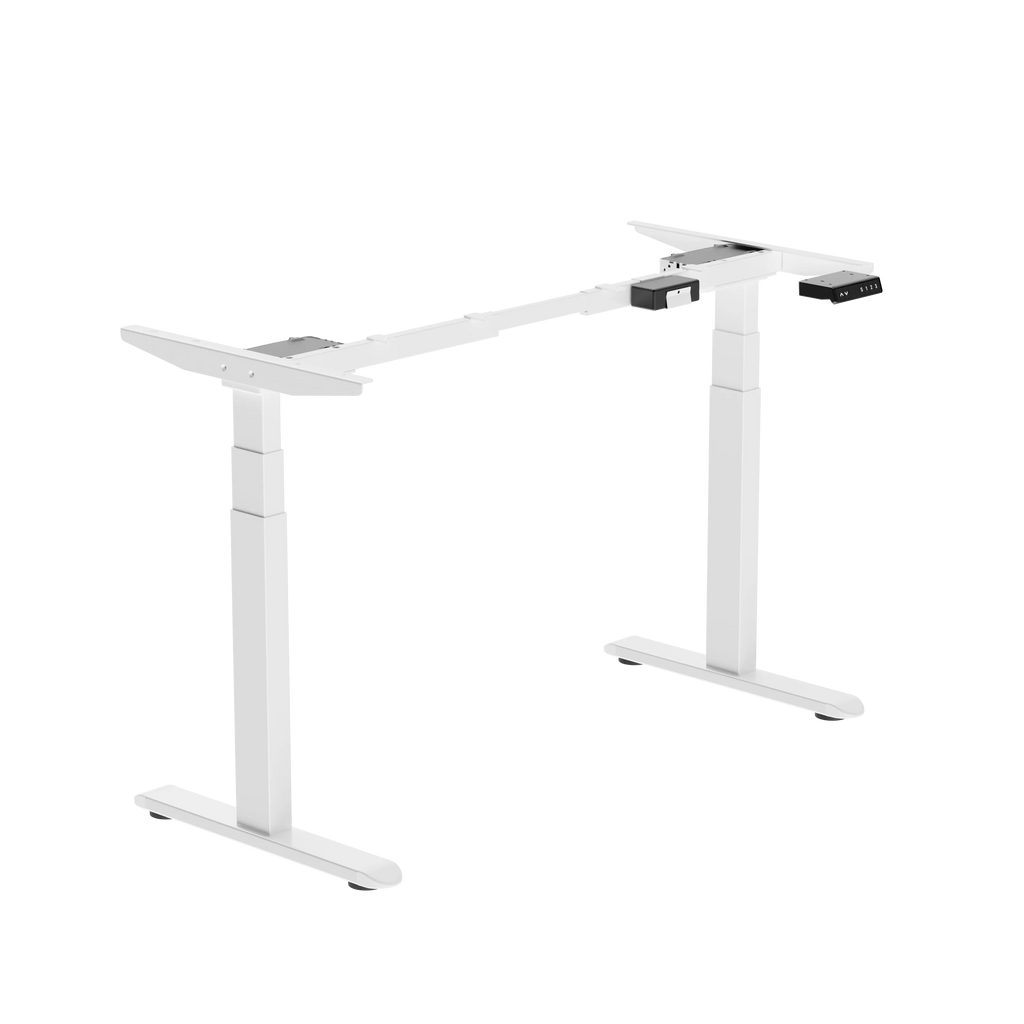 White Electric Stand up Office Desk Frame X229