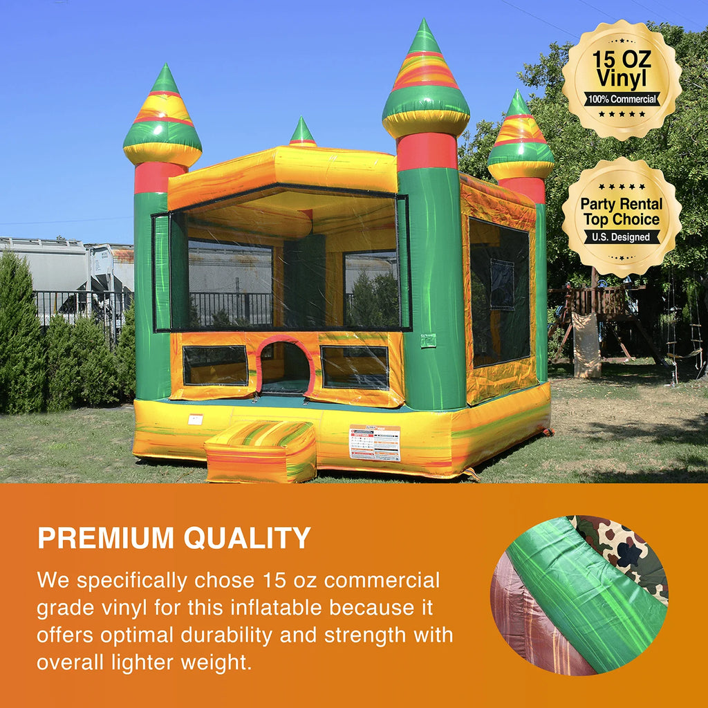 Commercial Grade Bounce House with Blower W407