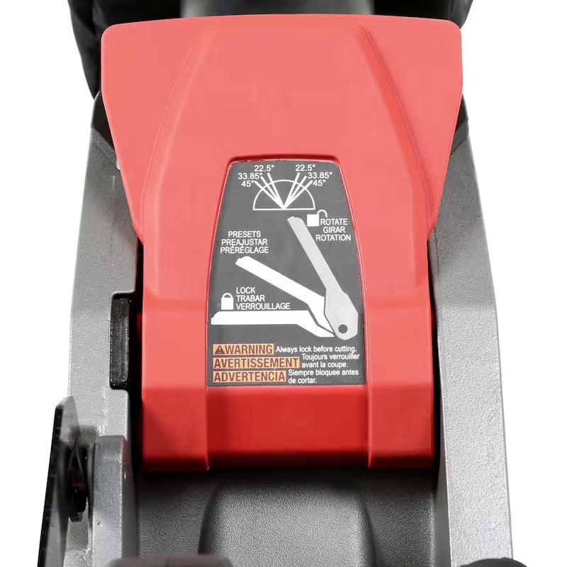 18V Lithium-Ion Brushless Cordless Dual Bevel Sliding Compound Miter Saw R16328