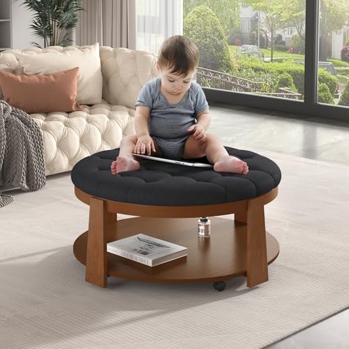 2 Piece Nesting Rattan Coffee Table Set K6852