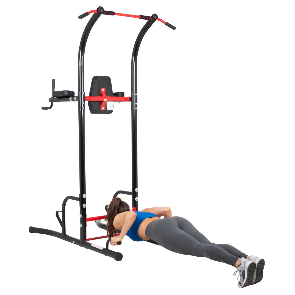 5-Station Power Tower with Pull Up, Push up, Dip Bars I842