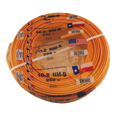 6 AWG Non-Metallic Sheathed Cable Wire, 125 ft. per Pack F563551