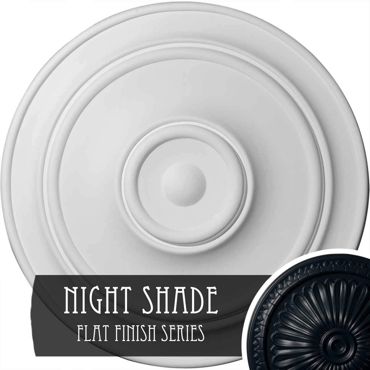40 1/4x22OD x 3 1/8x22P Small Classic Ceiling Medallion X232