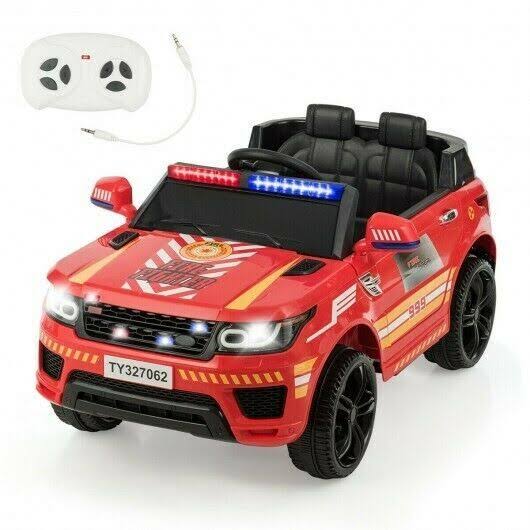 Kids 12 V Battery Powered Electric Ride on Car-Red E5500